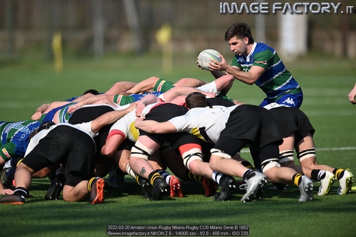 2022-03-20 Amatori Union Rugby Milano-Rugby CUS Milano Serie B 1852